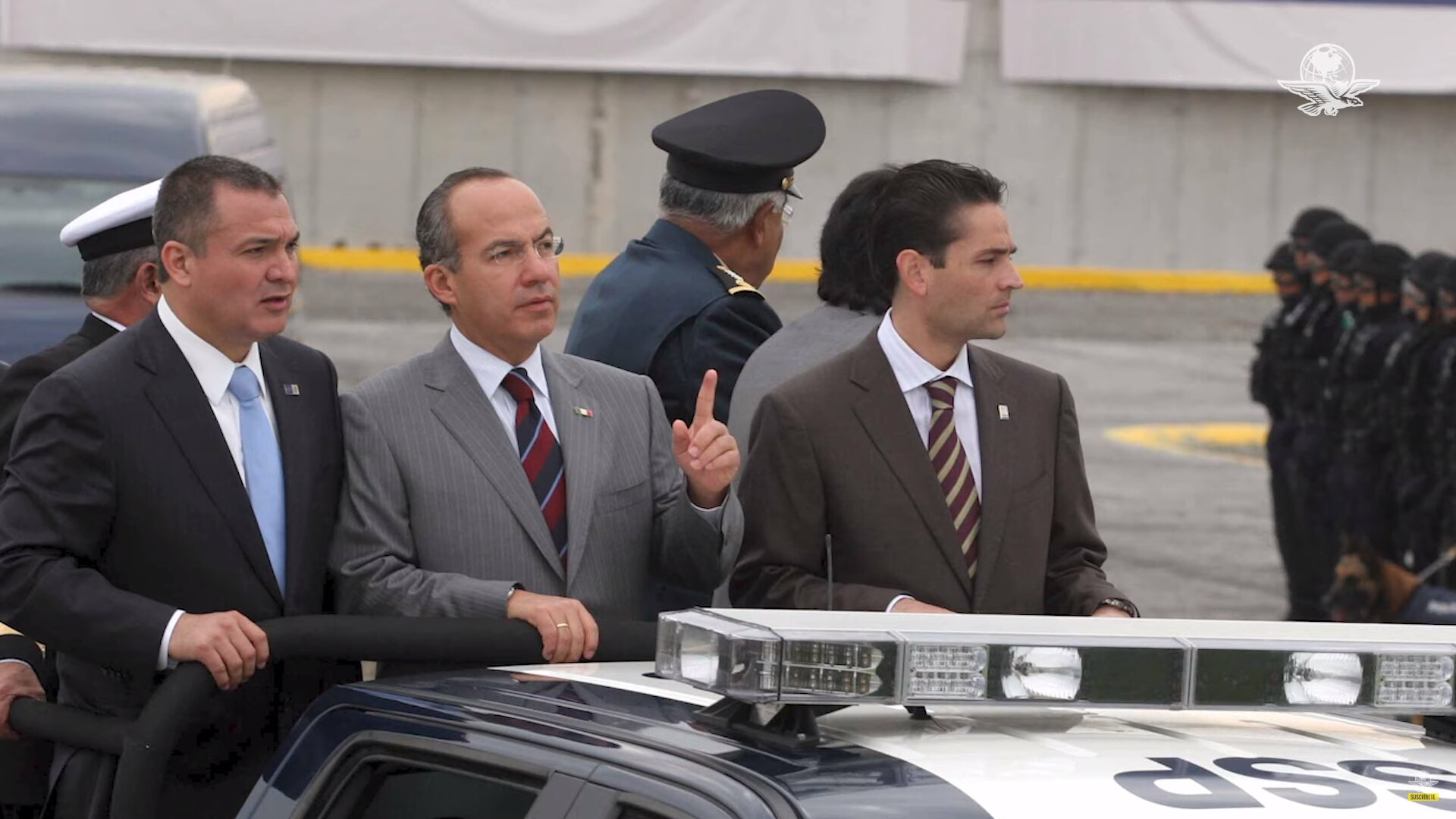 García Luna, principal estratega de seguridad de Calderón, comparece en EU