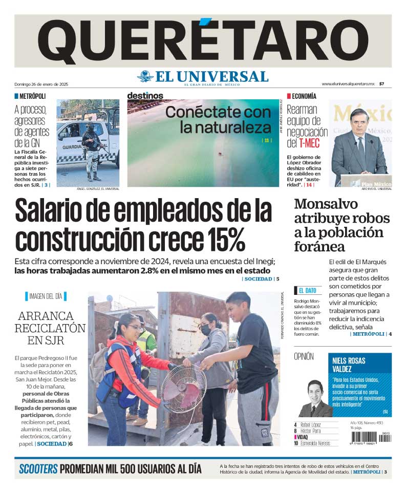 Portada 26 de enero de 2025