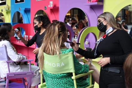 Exitoso beauty fair de la prestigiada marca Sephora 
