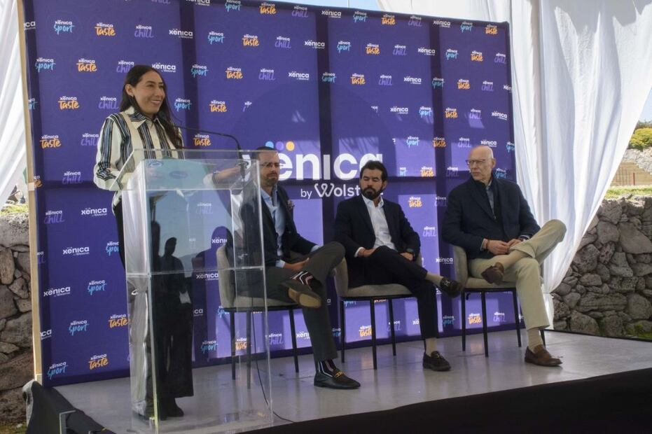 Karen Yanel Gerente de mercadotecnia de Wolstrat, Xënica ofrecerá espacios para el acondicionamiento físico, clases de baile, yoga, toda la gama que va con la expresión corporal. Foto: Especial