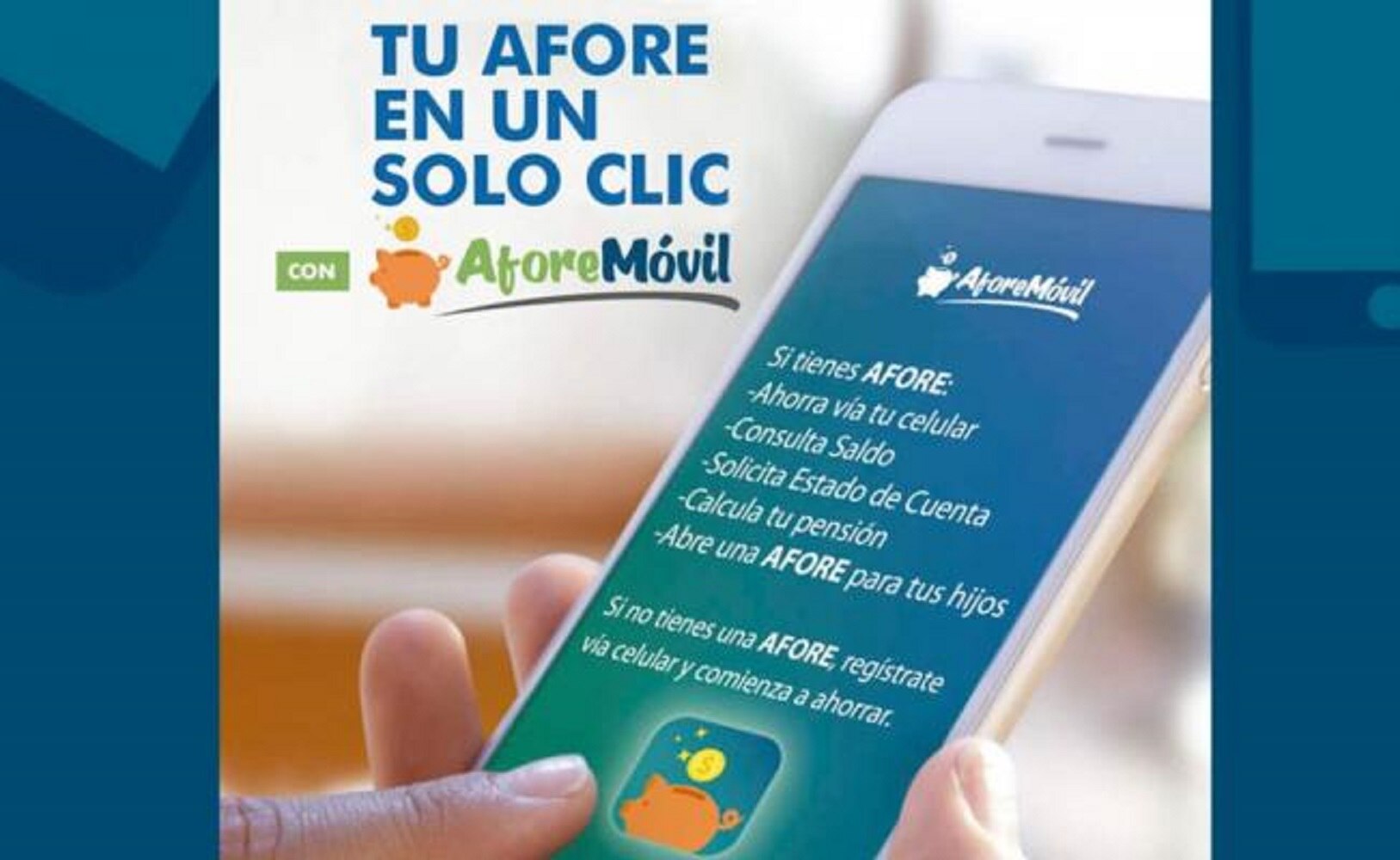 A partir de este mes podrás retirar tu ahorro voluntario desde tu teléfono