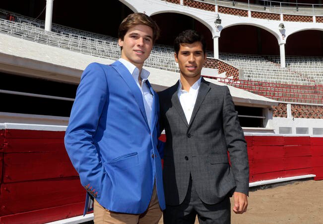 Juan Pedro Llaguno y Francisco Martínez comenzarán 2018 pisando uno de los recintos más importantes del estado (CÉSAR GÓMEZ. EL UNIVERSAL)