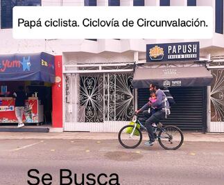 Se organizan para regalar cascos a papá ciclista