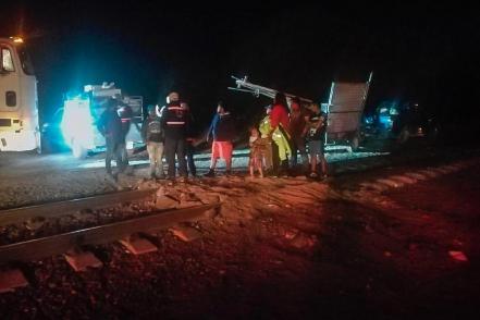Tren se descarrila en El Marqués 