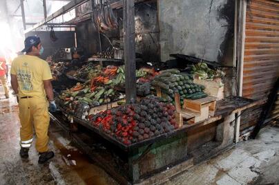 Fuego se comió nuestro futuro: vendedores