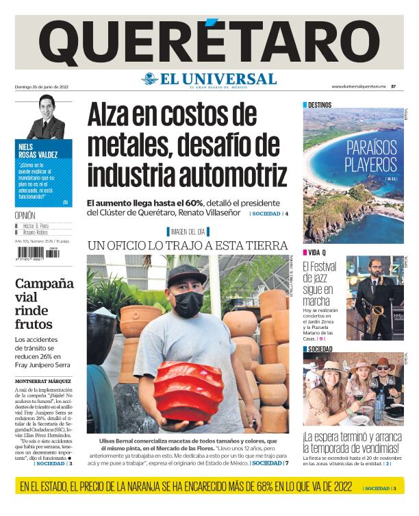 Portada 26 de junio de 2022