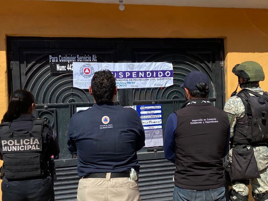 Clausuran dos viviendas por venta clandestina de alcohol en Santa María Magdalena, Querétaro. Foto: Especial