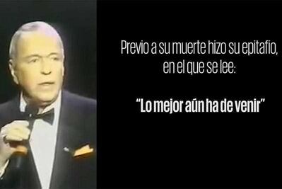 A 20 años de Frank Sinatra: mitos y realidades