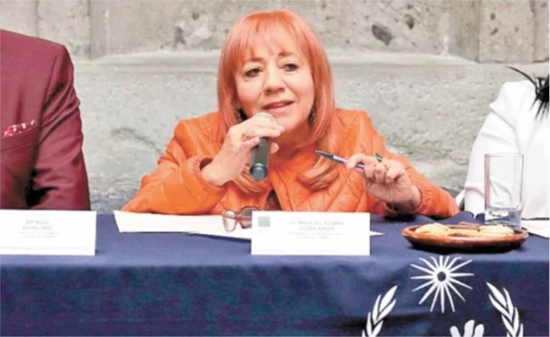 Rosario Piedra, titular de la CNDH. Foto: Archivo