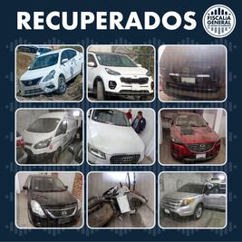 Recuperan en San Juan del Río 9 vehículos con reporte de robo