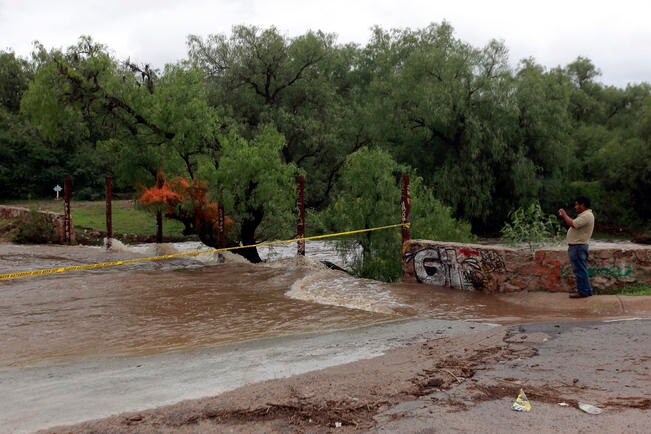 Protección Civil detecta 27 puntos de riesgo por lluvias