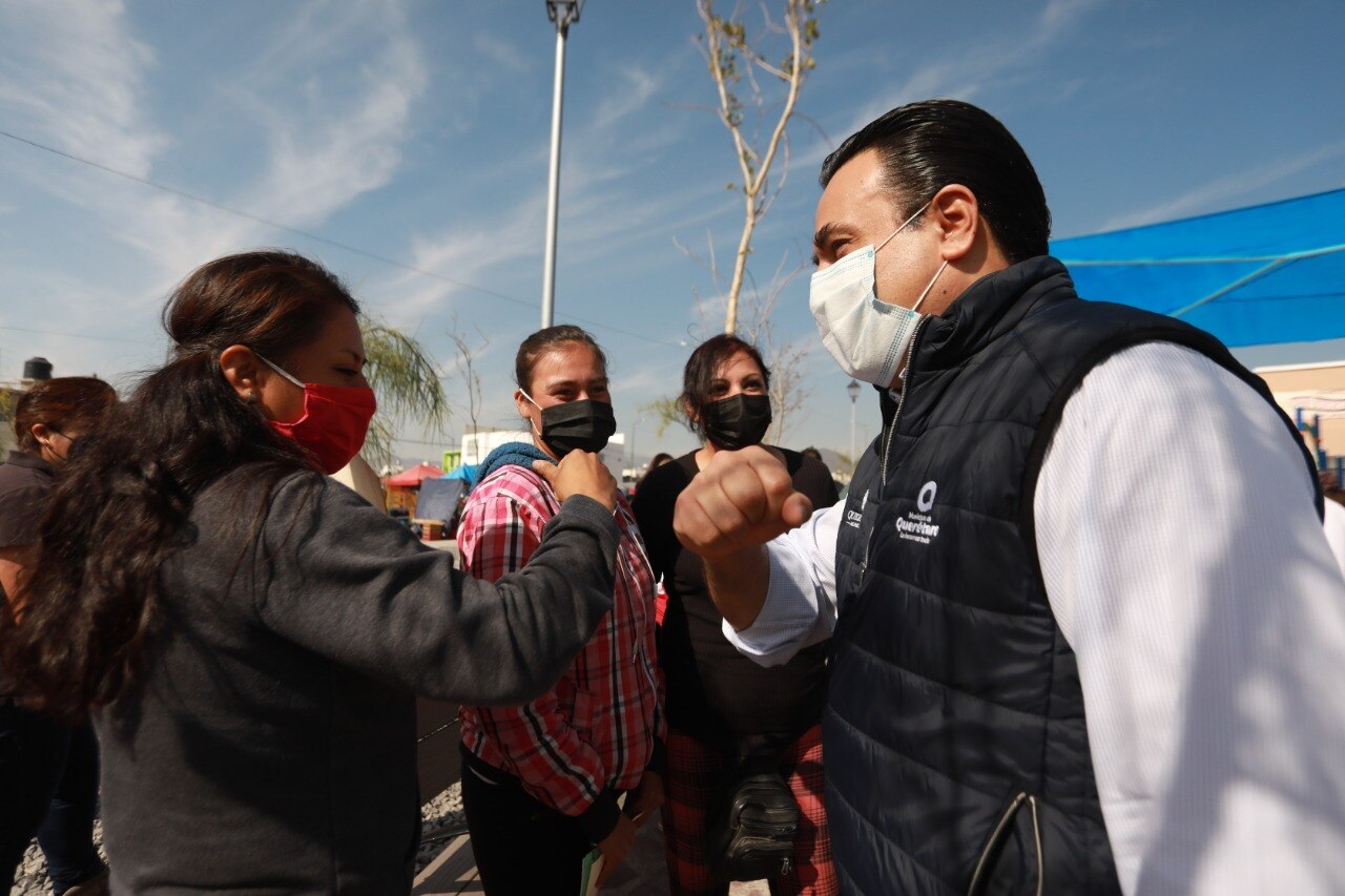 Supervisa Nava obras en Santa Rosa Jáuregui