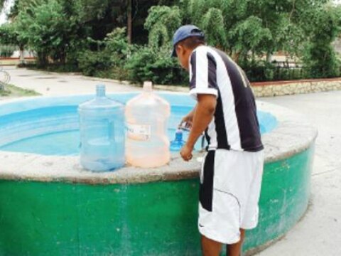 Cobertura total de agua en SJR