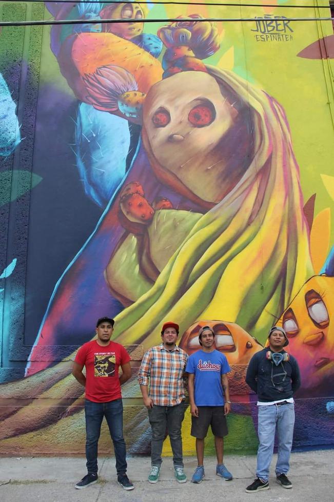 Murales de Día de Muertos