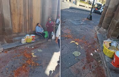¡Con los taquitos no! Inspectores presuntamente agredieron a vendedora ambulante en Querétaro