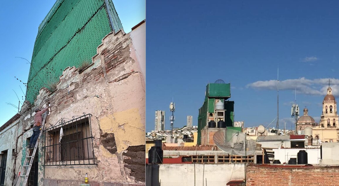 El Adefesio Verde, el edificio que desafía al INAH y a la gravedad en Querétaro