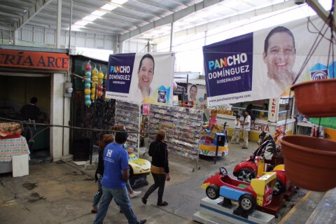 “Pedregoso” recorrido realiza abanderado blanquiazul en SJR