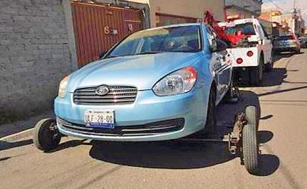 Autoridades recuperan 75% de autos robados