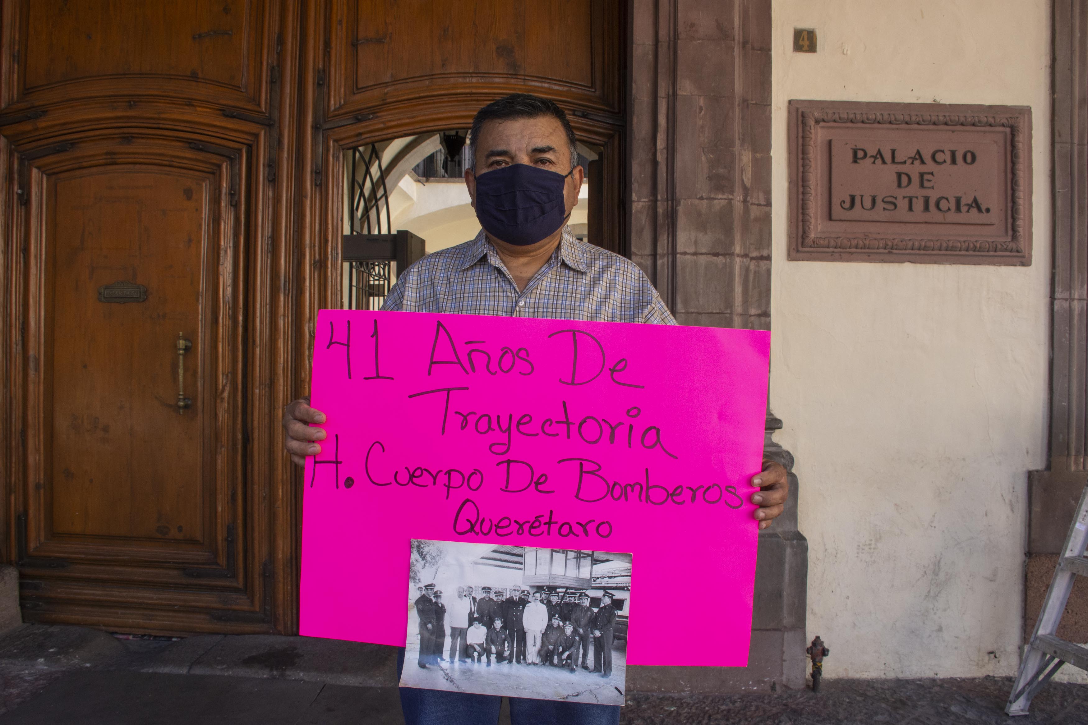 “Sólo quiero lo que me corresponde por ley”
