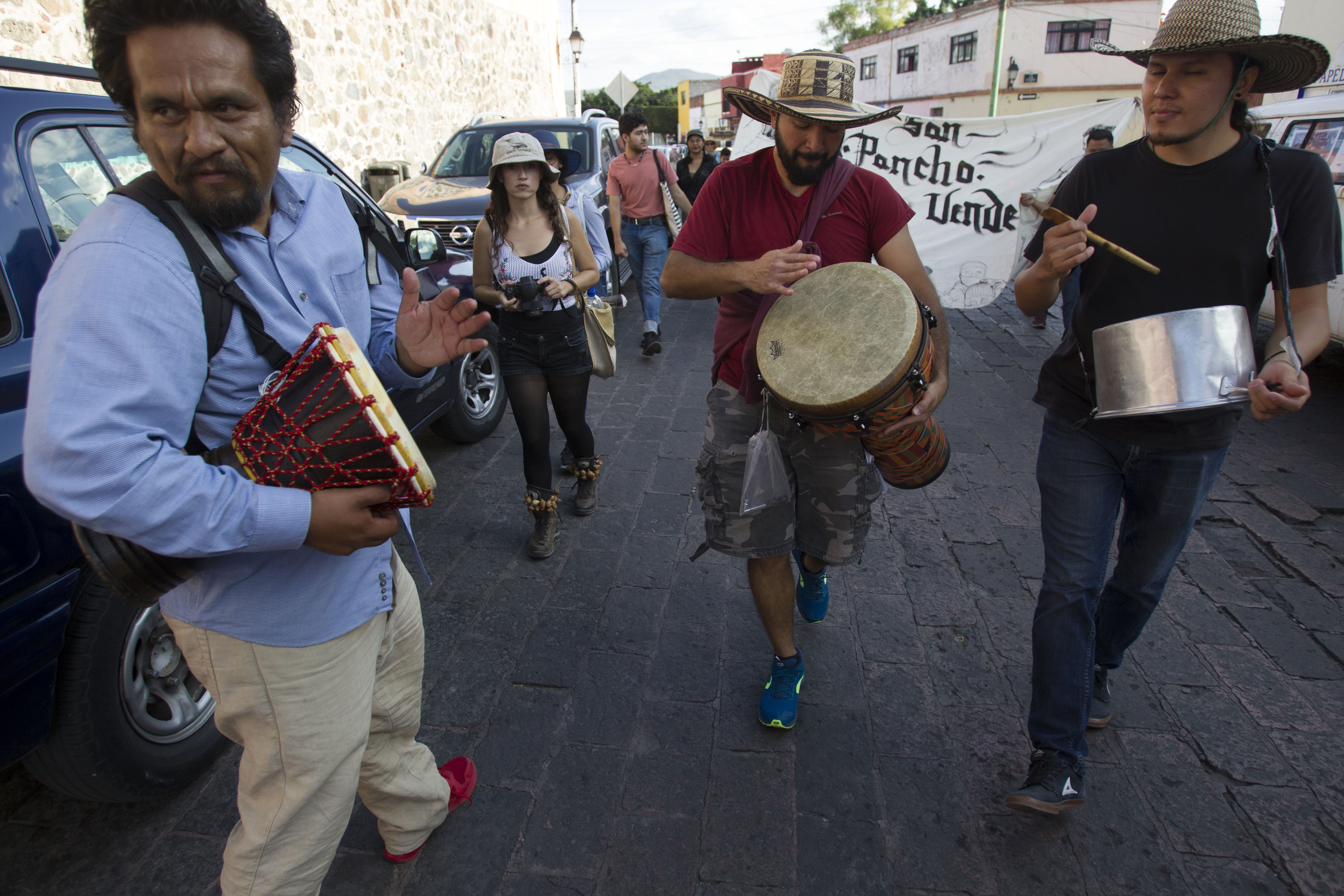 Músicos en defensa de San Francisquito