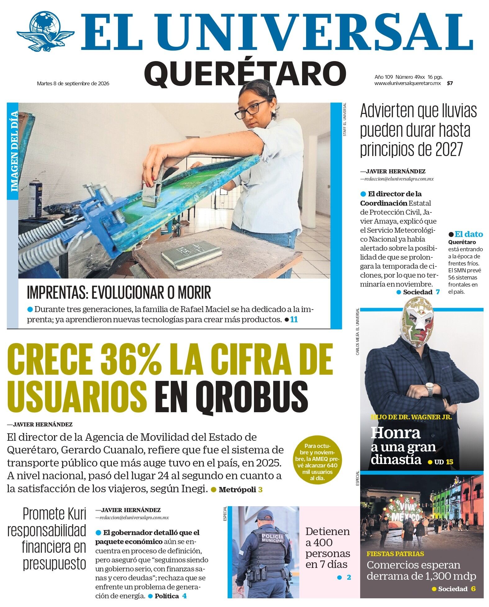 Foto. El Universal Querétaro