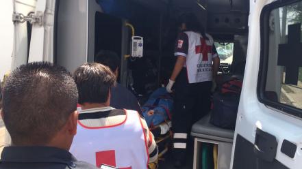 Joven lesionado por descarga eléctrica