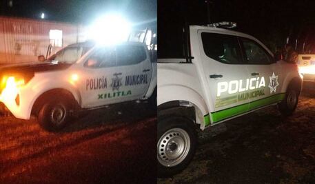 Circulaban en patrullas clonadas de SLP; hay cuatro detenidos