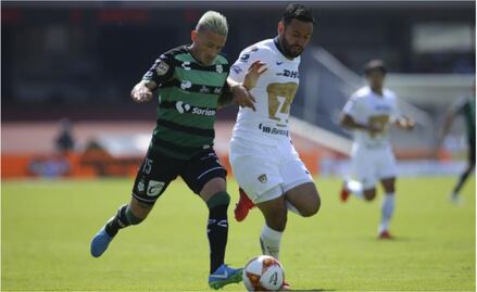 Empate entre Pumas y Santos en el cierre del torneo