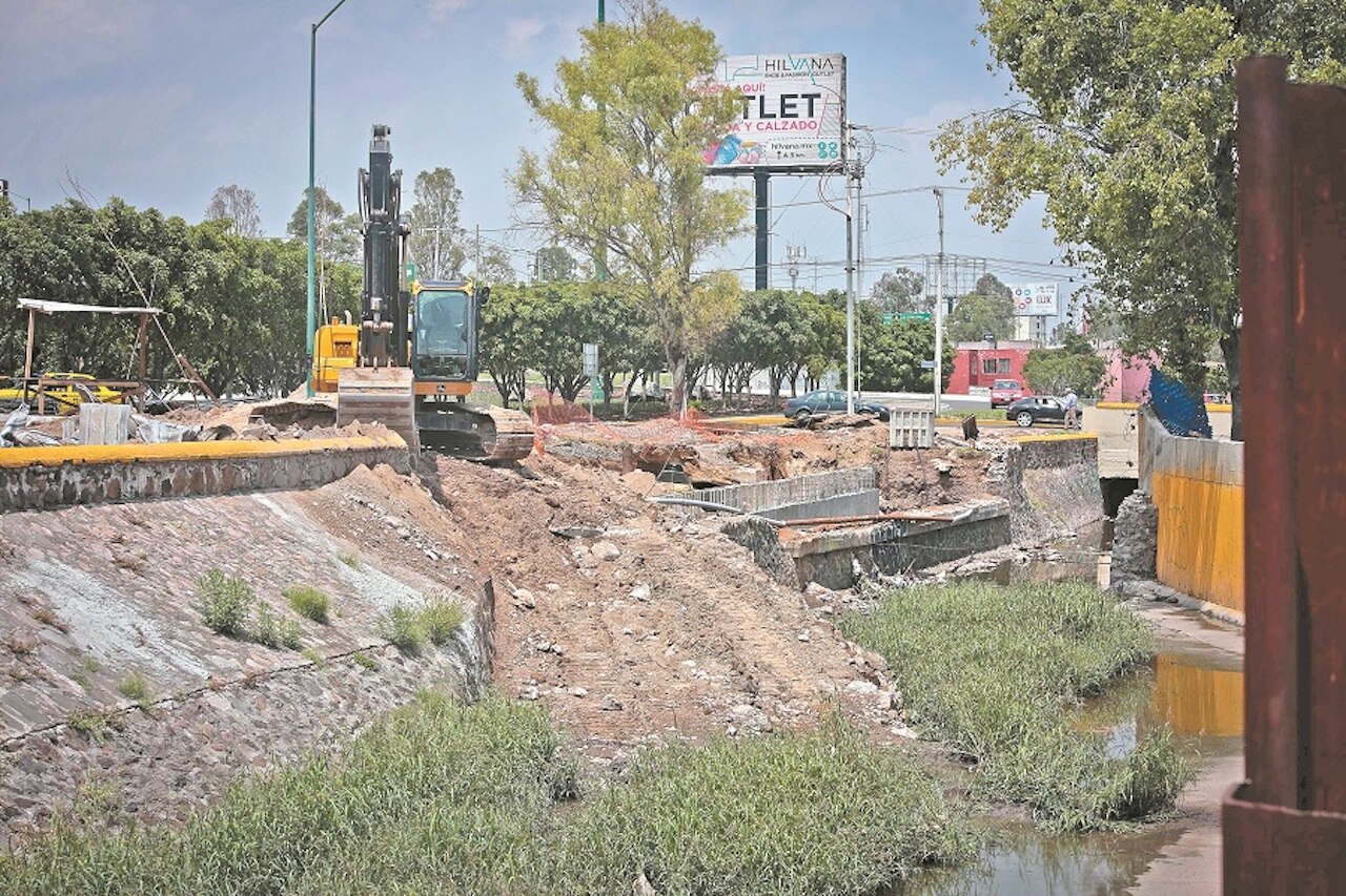 Dren Cimatario, con avance de un 95%