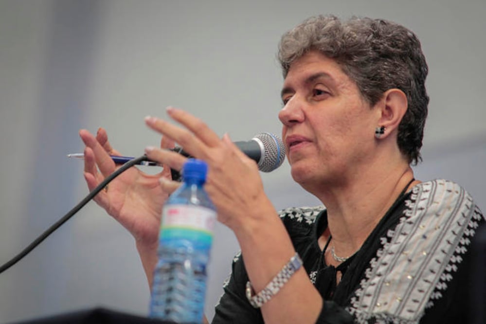 Teresa García consideró que un país es rico porque sus habitantes tienen educación (LUIS SÁNCHEZ, EL UNIVERSAL)