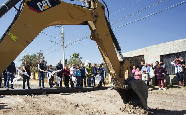 Se estima que a más tardar en mayo queden concluidas las obras en la colonia Leyes de Reforma
