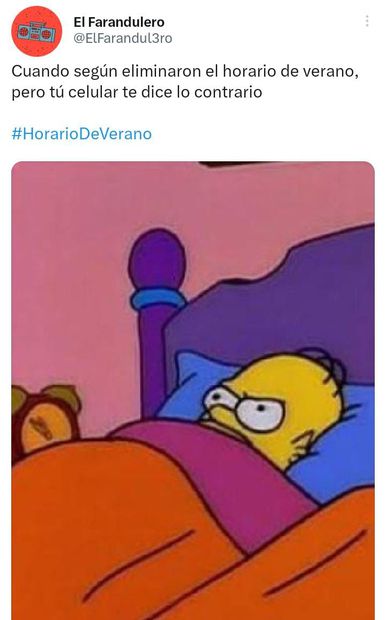 Horario de Verano provoca confusión: Estos son los mejores memes que dejó el cambio automático de hora