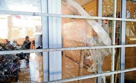 Roban escuela 40 veces; la dejan como cascarón