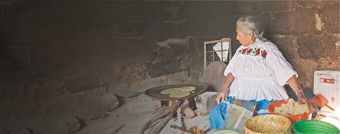 Doña Macedonia es una mujer sabia