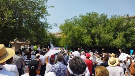 Fotos. Queretanos se manifiestan en defensa del INE