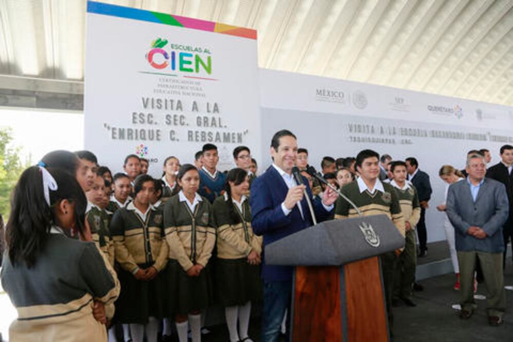 Anuncia gobernador mil mdp en educación 