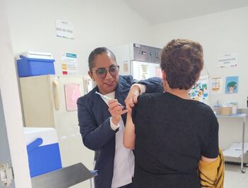 Más de 333 mil queretanos se han vacunado contra la influenza
