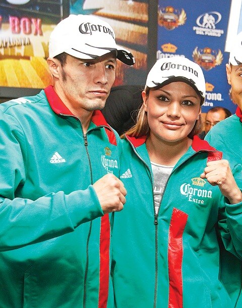 “La Barbie”  y González,  listos