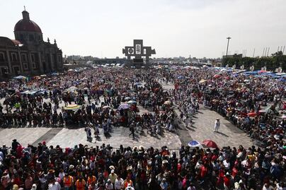Arriban 60 mil peregrinos a los pies de la Virgen Morena