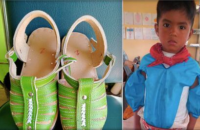 Video. Desde Querétaro, se organizan para llevar huaraches a los niños de la Sierra Huichol