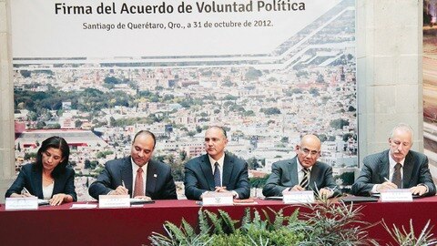 Firman convenio para desarrollo urbano