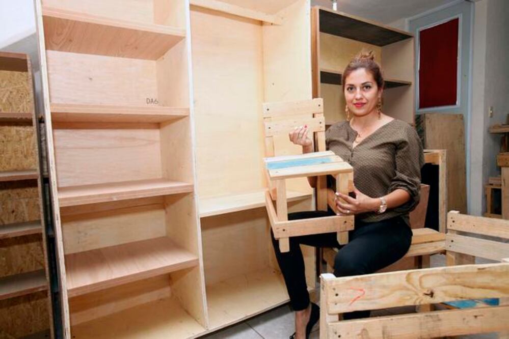 El principal atractivo de Recimuebles es promover el cuidado del medio ambiente a través de madera reciclada, pero el plus es que los clientes pueden adquirir muebles a precios accesibles, muy por debajo de los costos comerciales, dice Carolina Olvera.