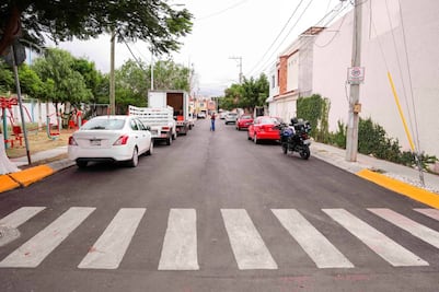 Rehabilitan cinco calles en el municipio de Corregidora