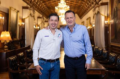 Anuncia Gobernador apoyos para personas afectadas por lluvias  en El Marqués 