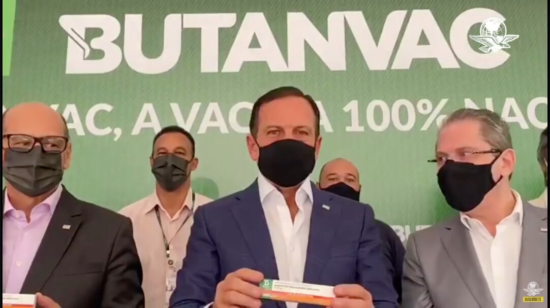 Brasil anuncia su primera vacuna contra Covid; la “Butanvac” será probada en humanos