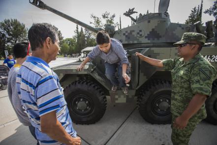 Ejército abre sus puertas para pasar un agradable día 