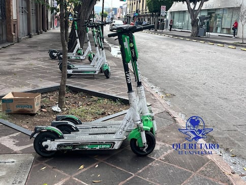 En Querétaro, aplicarán multas por no devolver scooters eléctricos
