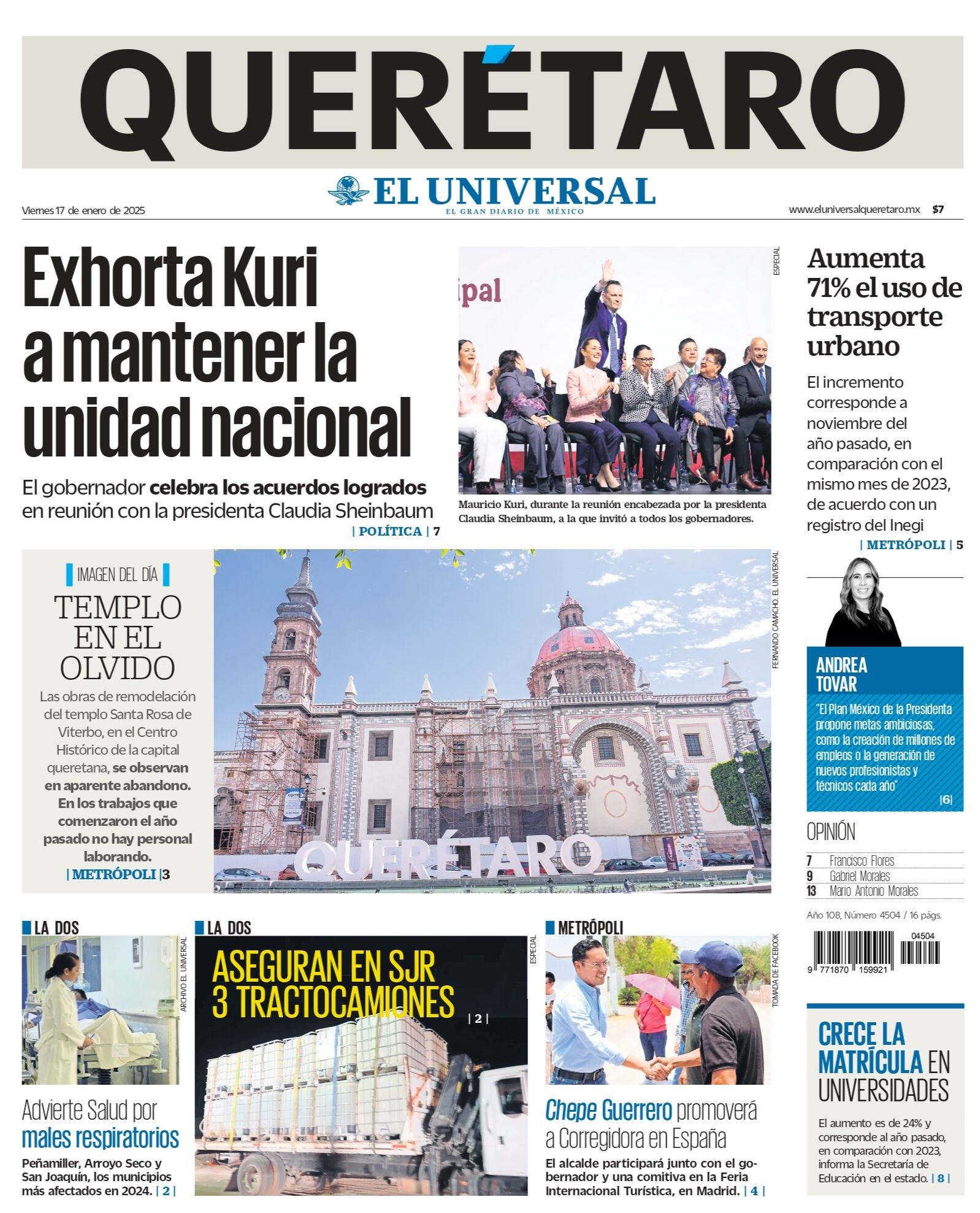 Foto: El Universal Querétaro