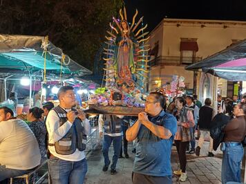 Comienzan las celebraciones a la Virgen de Guadalupe en Querétaro