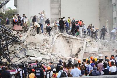 Carlos Peñafiel vivió terremotos de 1985 y 2017